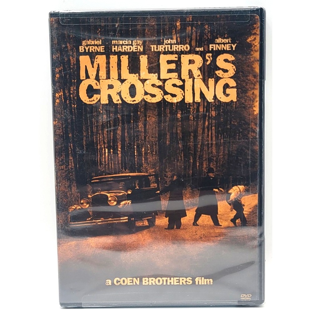 Miller's Crossing (DVD, 1990) ALBERT FINNEY FACTORY SEALED NEW